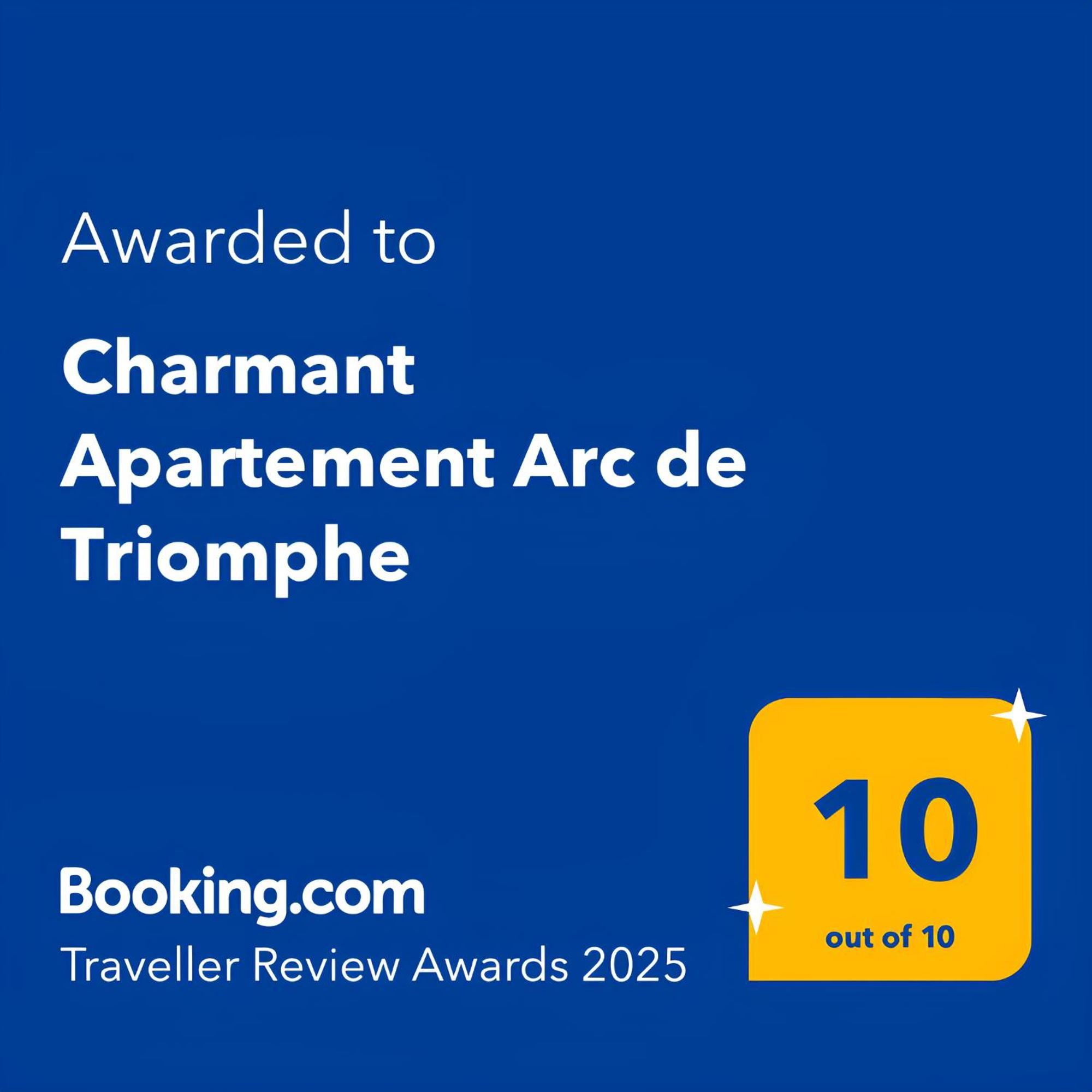 Charmant Appartement Arc De Triomphe Free Netflix Paris Eksteriør bilde