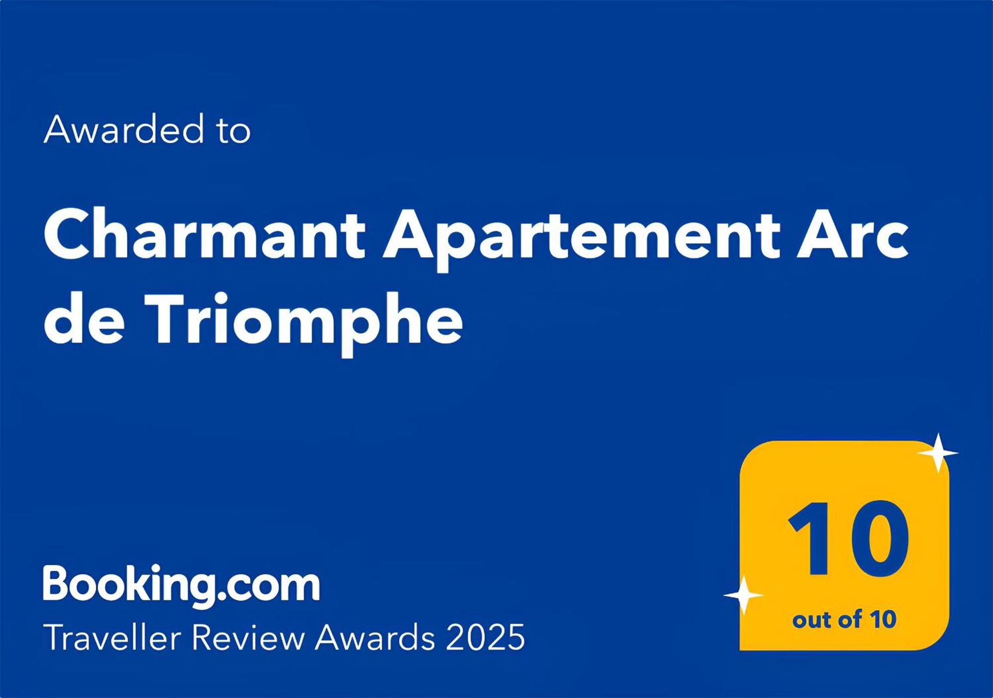 Charmant Appartement Arc De Triomphe Free Netflix Paris Eksteriør bilde